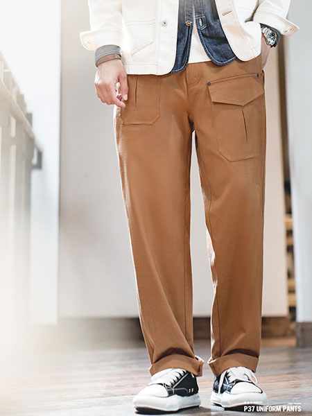 [AMECAJI] P37 Uniform Pants - 99스트릿