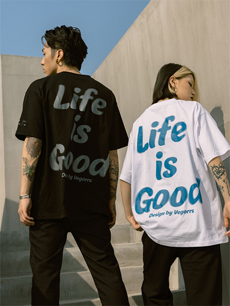 Life Good Short Sleeves Shirt - 99스트릿