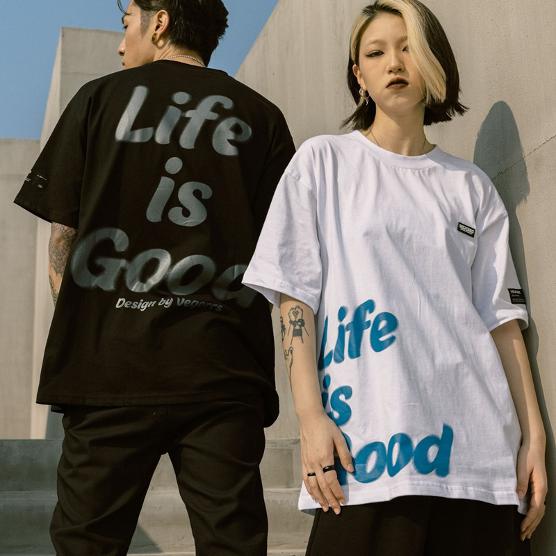Life Good Short Sleeves Shirt - 99스트릿